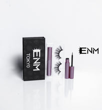 Load image into Gallery viewer, TOKYO Single Pair Magnetic Lashes with Liner

