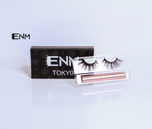 Load image into Gallery viewer, TOKYO Single Pair Magnetic Lashes with Liner
