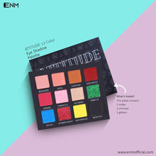 Load image into Gallery viewer, ATTITUDE 12 Color Eye Shadow Palette
